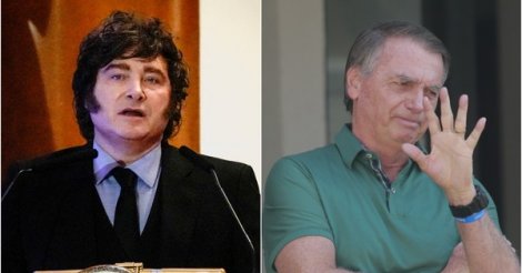 Moraes nega visita de Milei a Jair Bolsonaro na prisão domiciliar