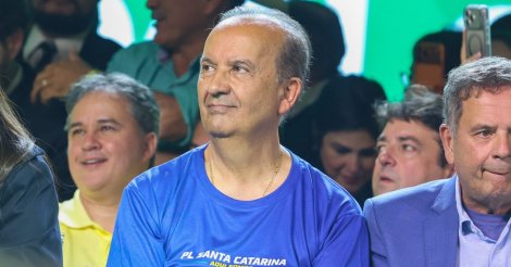 'Não tive em 2022’: Jorginho Mello agradece ‘timaço’ e revela planos de governo em convenção do PL em SC
