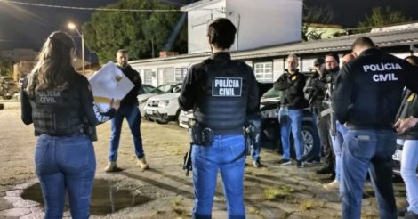 Operação da Polícia Civil prende três suspeitos após furto milionário em lotérica na Grande Florianópolis