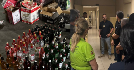 Operação em Florianópolis apreende 91 garrafas de bebidas alcoólicas de origem irregular