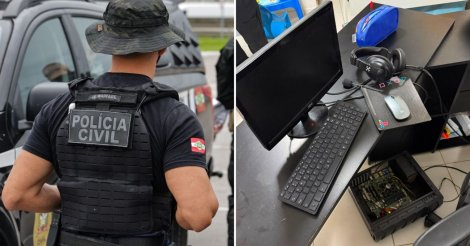Operação interestadual investiga fraude eletrônica c/ beneficiários catarinenses/plano/saúde/criminosos usavam dados reais/vítimas