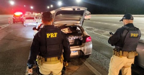 PRF divulga ‘explosão de infrações’ com mais/900 motoristas dirigindo/alta velocidade/mortes em pistas simples/embriagados ao volante em SC