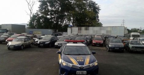 PRF realiza leilão com 647 veículos em Tubarão e outras cidades de SC