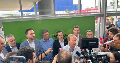Princípio de incêndio altera local de evento do governador em Tubarão