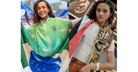 Rayssa Leal se assume bissexual nas redes sociais; skatista namora influenciadora