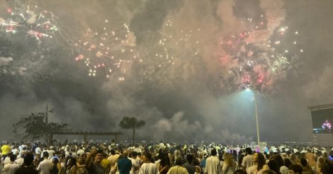 Réveillon em Florianópolis terá 15 minutos de fogos e shows de Raça Negra e Dilsinho; veja programação