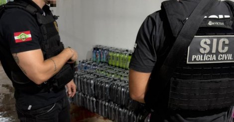 'Sabor energético’: carga de bebidas do Toguro some no transporte e é recuperada em SC