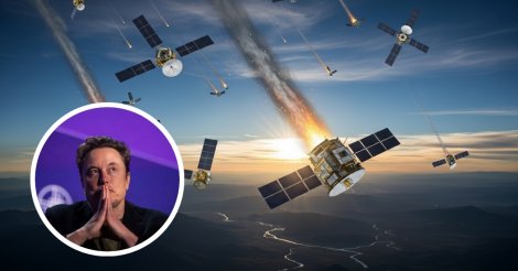 Satélites de Elon Musk começam a cair na Terra e risco de atingir humanos cresce 61%
