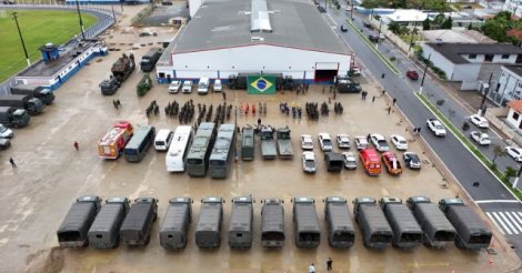 SC envia bombeiros e cães de busca para primeiro simulado interestadual de desastres