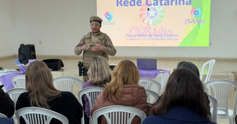SEAS e Rede Catarina promovem palestra de conscientização sobre prevenção e enfrentamento à violência contra a mulher