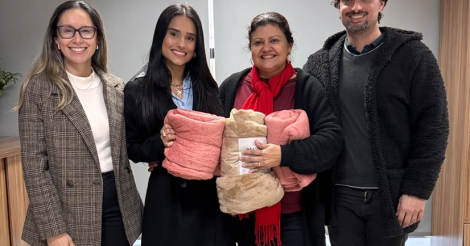SEAS recebe doação de 70 mantas para a Campanha de Inverno