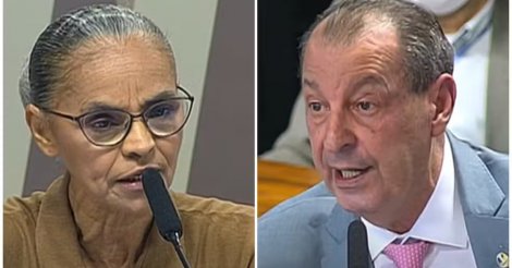 Senador manda Marina Silva 'se pôr em seu lugar', e ministra diz que não é 'mulher submissa'