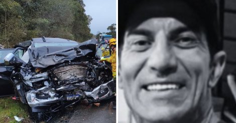 Servidor de prefeitura de SC morre em colisão frontal na BR-470