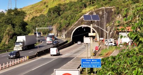 Túnel no Morro do Formigão terá tráfego em meia pista neste final de semana