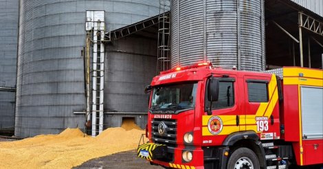 Trabalhador morre soterrado dentro de silo de grãos em Turvo