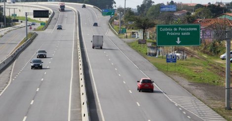Trânsito segue normal nas rodovias federais de SC