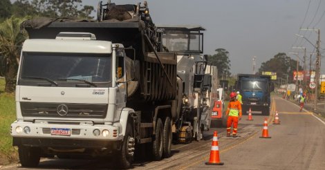 Veja a programação semanal de obras da CCR Via Costeira