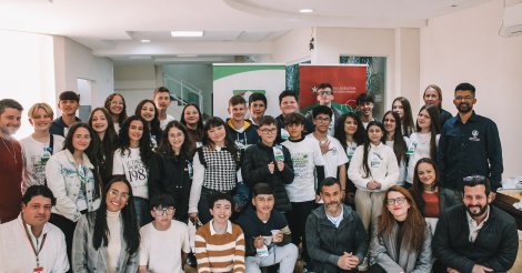 Vereadores Mirins de Imbituba participam de Congresso sobre Cidadania e Paz nas Escolas em Braço do Norte