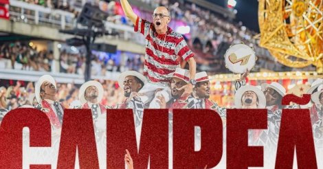 Viradouro é campeã do carnaval pela 4ª vez / no RIO DE JANEIRO