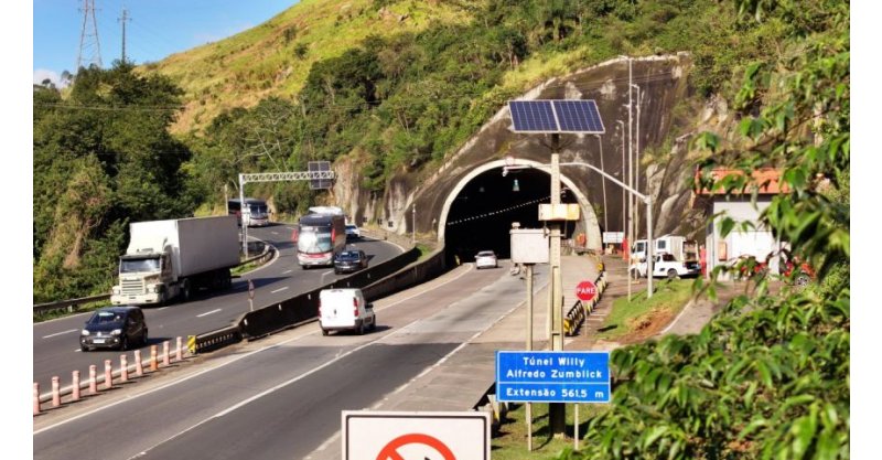 Túnel no Morro do Formigão terá tráfego em meia pista neste final de semana