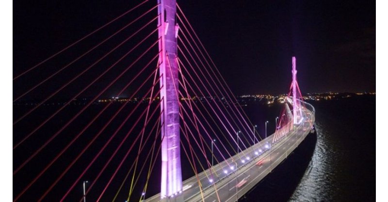 Tráfego na ponte Anita Garibaldi é interrompido para manutenção emergencial