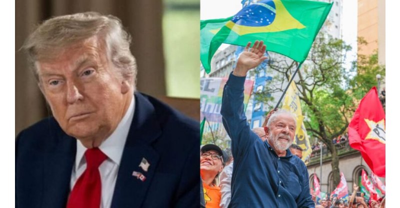 Trump volta a defender Bolsonaro e diz que vai conversar com Lula “em algum momento”