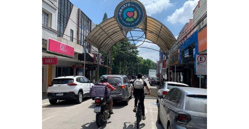 Tubarão / Centro começa a ganhar nova identidade visual