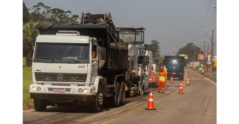 Veja a programação semanal de obras da CCR Via Costeira