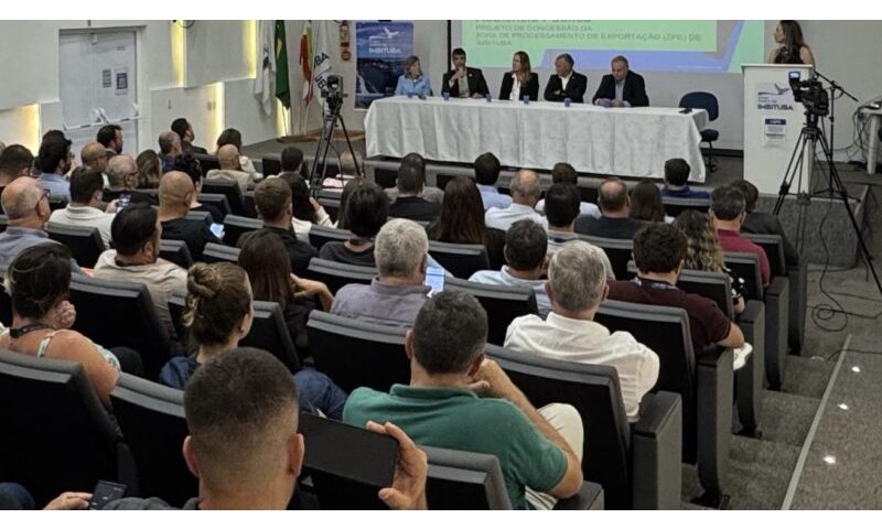 ZPE Imbituba: Audiência Pública aconteceu nesta segunda-feira (17)